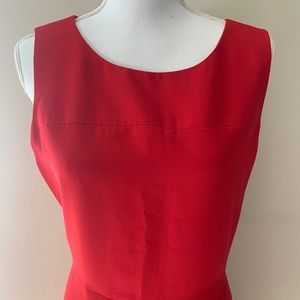BR Red Sheath Dress